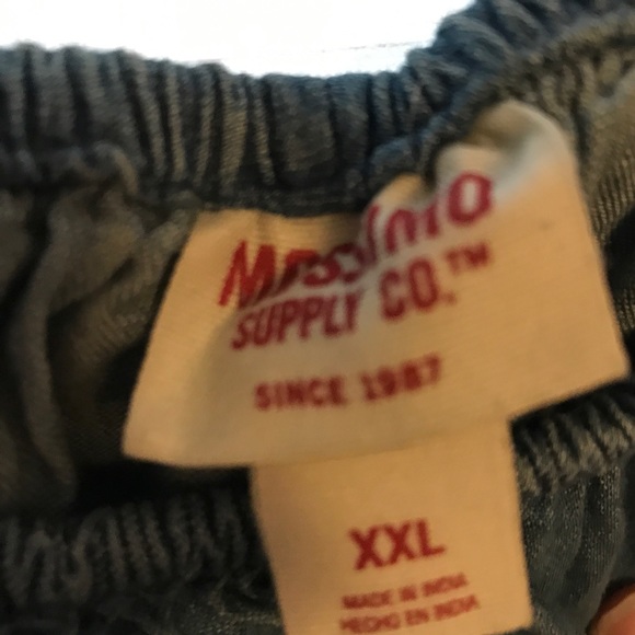 Mossimo supply co Denim chambray mini dress xxl - Picture 4 of 5